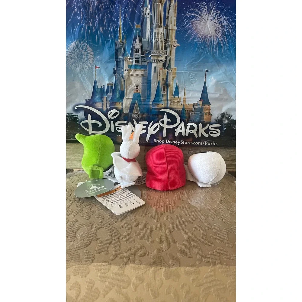 Disney Parks Nightmare Before Christmas Headband Plush Set Jack Sally Oogie Zero